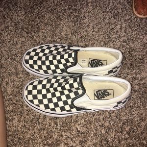 Checkered vans
